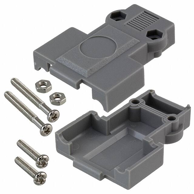 AGP-09/IDC Assmann WSW Components  Capots de connecteurs D-Sub en forme de D